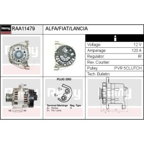 Lichtmaschine RAA11479 von DELCO REMY günstig für 165,61 € online kaufen