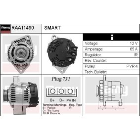 Lichtmaschine RAA11490 für SMART