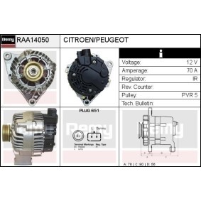 Lichtmaschine RAA14050 von DELCO REMY günstig für 152,44 € online kaufen