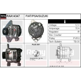 Lichtmaschine RAA14347 von DELCO REMY günstig für 145,73 € online kaufen