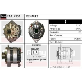 Lichtmaschine von DELCO REMY