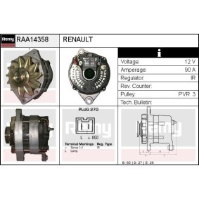 Lichtmaschine von DELCO REMY