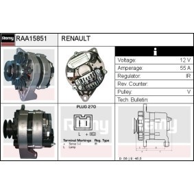 Lichtmaschine von DELCO REMY