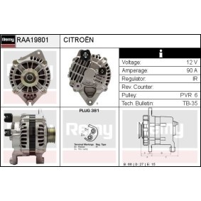 Lichtmaschine RAA19801 von DELCO REMY günstig für 149,73 € online kaufen