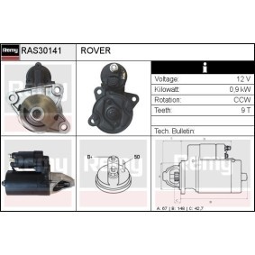 Anlasser für ROVER von DELCO REMY