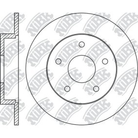 Bremsscheibe RN1186 für NISSAN