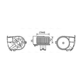 Køb El-motor, kabineblæser af AVA COOLING SYSTEMS RT8590 til den lave pris 1150,33 DKK