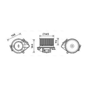 Gebläsemotor RT8621