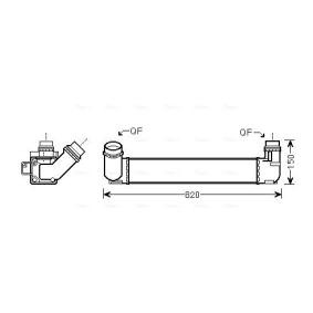 Kjøp Intercooler av AVA COOLING SYSTEMS RTA4412 til den lave prisen 2165,55 NOK