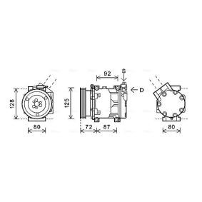 Acquista Compressore aria condizionata da AVA COOLING SYSTEMS RTAK479 a buon mercato per soli 450,56 €