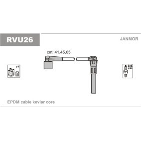 Acquista Kit cavi candele da JANMOR RVU26 a buon mercato per soli 13,67 €