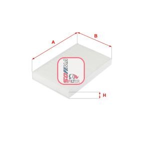 Comprar Filtro de habitáculo de SOFIMA S 3242 C a bajo precio de 14,28 €