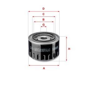 Achetez des Filtre à huile SOFIMA S 3419 R à prix pour 9,03 €