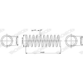 Acquista Molle ammortizzatori da MONROE SP4117 a buon mercato per soli 48,79 €