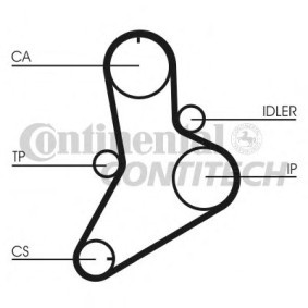 Acquista Cinghia dentata da CONTITECH CT622 a buon mercato per soli 26,30 €
