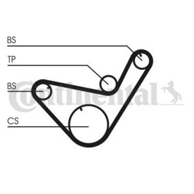 Zahnriemensatz von CONTITECH für L 300 / Delica II Bus (LO3_P/G, L0_2P) günstig online kaufen