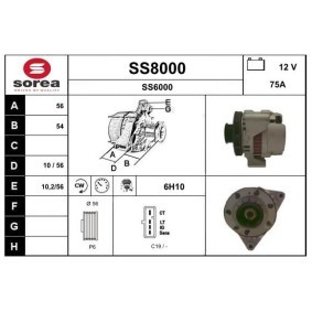 Köp Generator av SNRA SS8000 till det låga priset 2472,65 kr