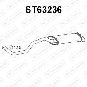 Endschalldämpfer ST63236