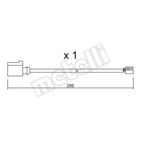 Acquista Sensore di usura delle pastiglie freni da METELLI SU.273 a buon mercato per soli 11,03 €