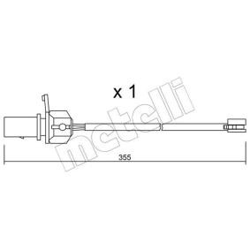 Acquista Sensore di usura delle pastiglie freni da METELLI SU.332 a buon mercato per soli 5,98 €