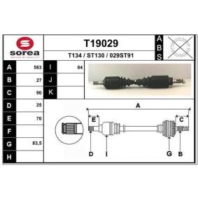Comprar Árbol de transmisión de EAI T19029 a bajo precio de 108,76 €