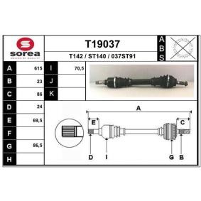 Comprar Árbol de transmisión de EAI T19037 a bajo precio de 90,18 €