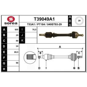 Compre Veio de transmissão da EAI T39049A1 a um preço baixo por 86,68 €