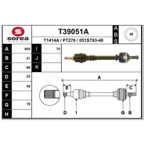 Compre Veio de transmissão da EAI T39051A a um preço baixo por 76,90 €