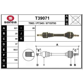Compre Veio de transmissão da EAI T39071 a um preço baixo por 93,65 €