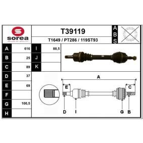 Compre Veio de transmissão da EAI T39119 a um preço baixo por 116,35 €