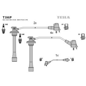 Zündleitungssatz T396P