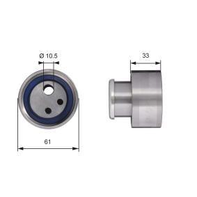 Compre Rolo tensor, correia dentada da GATES T41119 a um preço baixo por 27,04 €