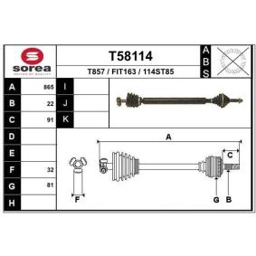 Compre Palier de EAI online para FIORINO Pick up (146) a precios moderados