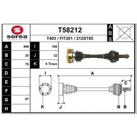Comprar Árbol de transmisión de EAI T58212 a bajo precio de 105,07 €