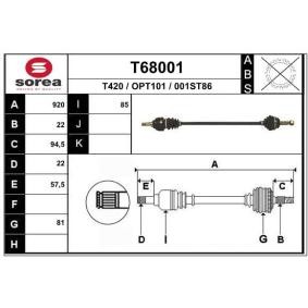 Antriebswelle T68001