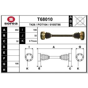 Antriebswelle T68010