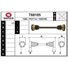 Acquista Semiasse da EAI T68105 a buon mercato per soli 148,24 €
