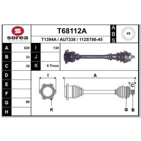 Köp Drivaxel av EAI T68112A till det låga priset 1364,20 kr