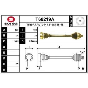 Antriebswelle T68219A von EAI günstig für 112,48 € online kaufen