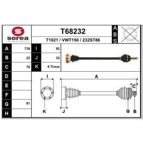 Acquista Semiasse da EAI T68232 a buon mercato per soli 94,11 €