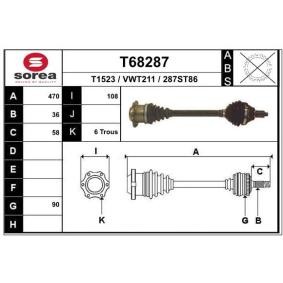 Acquista Semiasse da EAI T68287 a buon mercato per soli 79,32 €