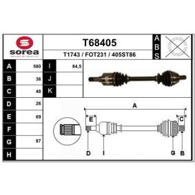 Acquista Semiasse da EAI T68405 a buon mercato per soli 124,78 €