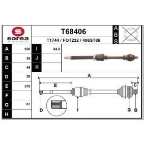 Acquista Semiasse da EAI T68406 a buon mercato per soli 124,89 €