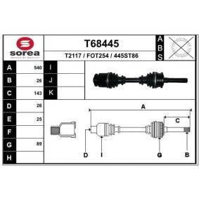 Antriebswelle T68445
