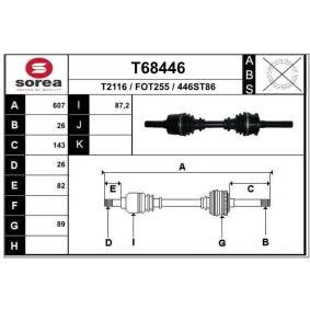 Antriebswelle T68446