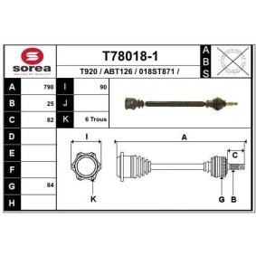 Comprar Árbol de transmisión de EAI T78018-1 a bajo precio de 116,10 €
