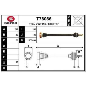 Acquista Semiasse da EAI T78086 a buon mercato per soli 79,28 €