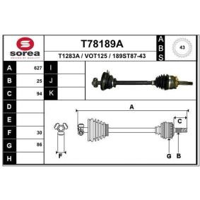Acquista Semiasse da EAI T78189A a buon mercato per soli 119,76 €
