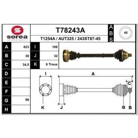 Antriebswelle T78243A von EAI günstig für 112,48 € online kaufen