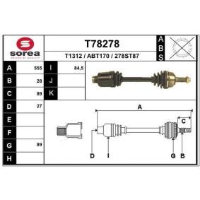 Acquista Semiasse da EAI T78278 a buon mercato per soli 114,35 €